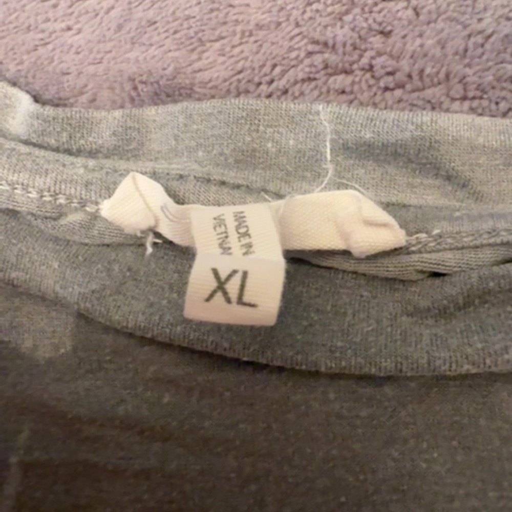Unknown T-Shirt Women XL Gray Nashville Tennessee Graphic Casual Tee Streetwear - Picture 3 of 3